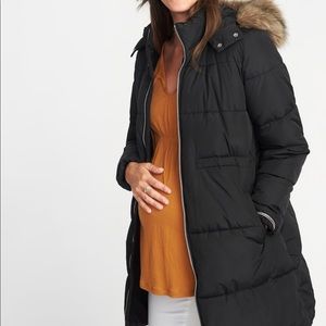 Old Navy maternity winter coat